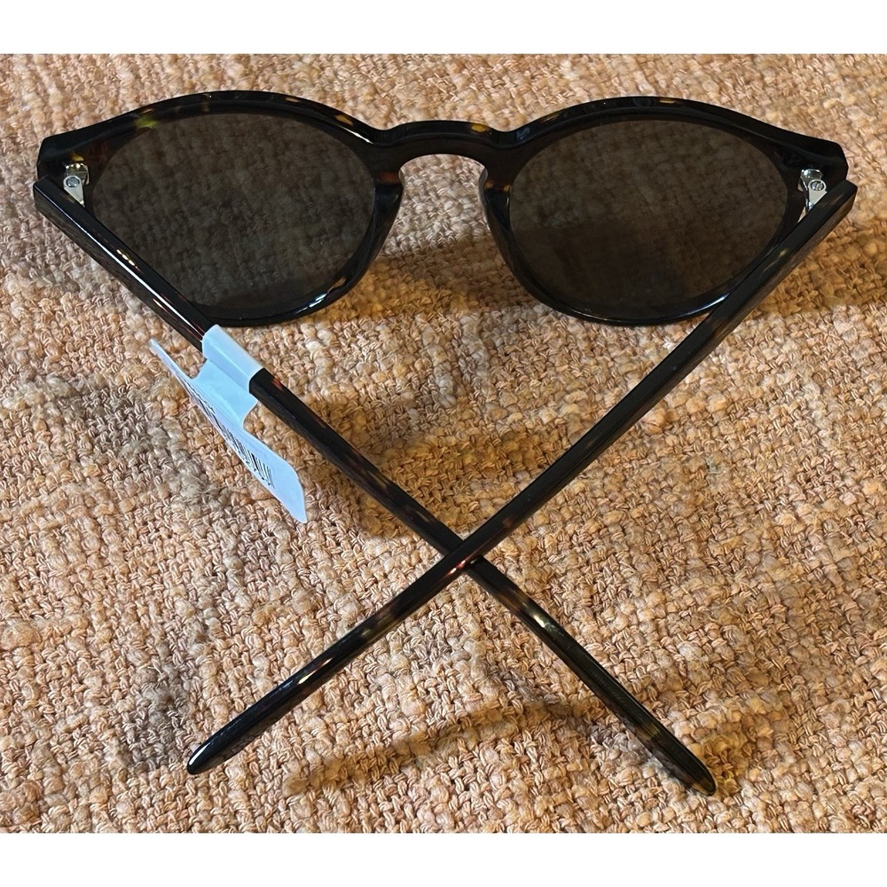 Carolina Lemke Paco Round Tortoise Sunglasses Brand New In Box NWT CL7644-04